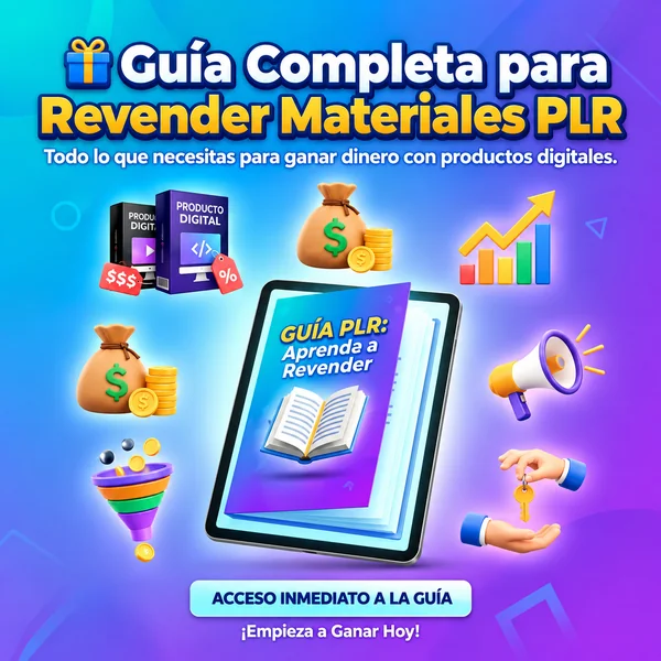 Guía Completa para Revender Materiales PLR