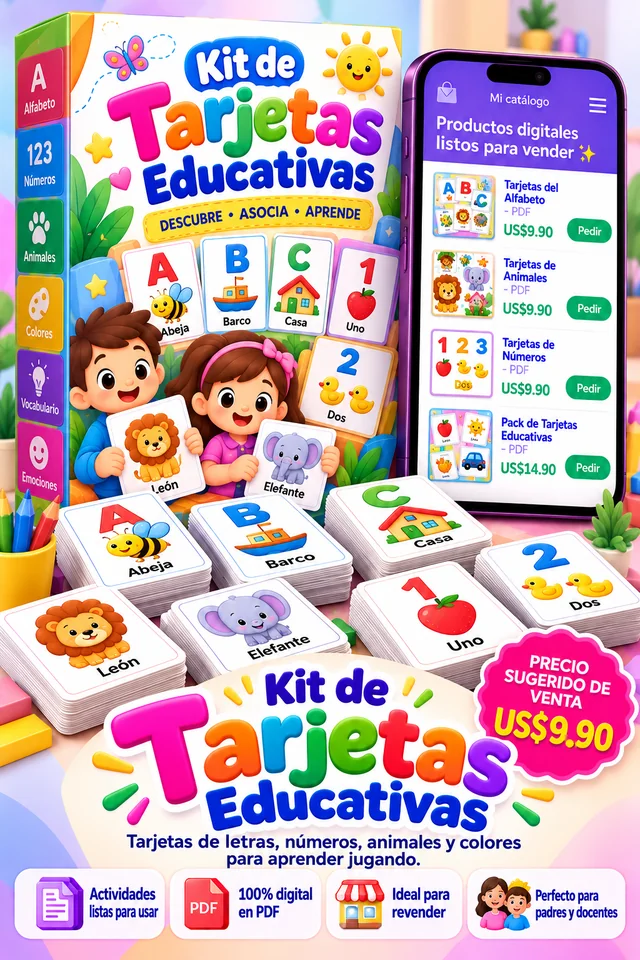 Kit de Tarjetas Educativas