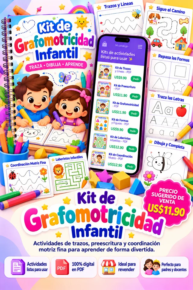 Kit de Grafomotricidad Infantil