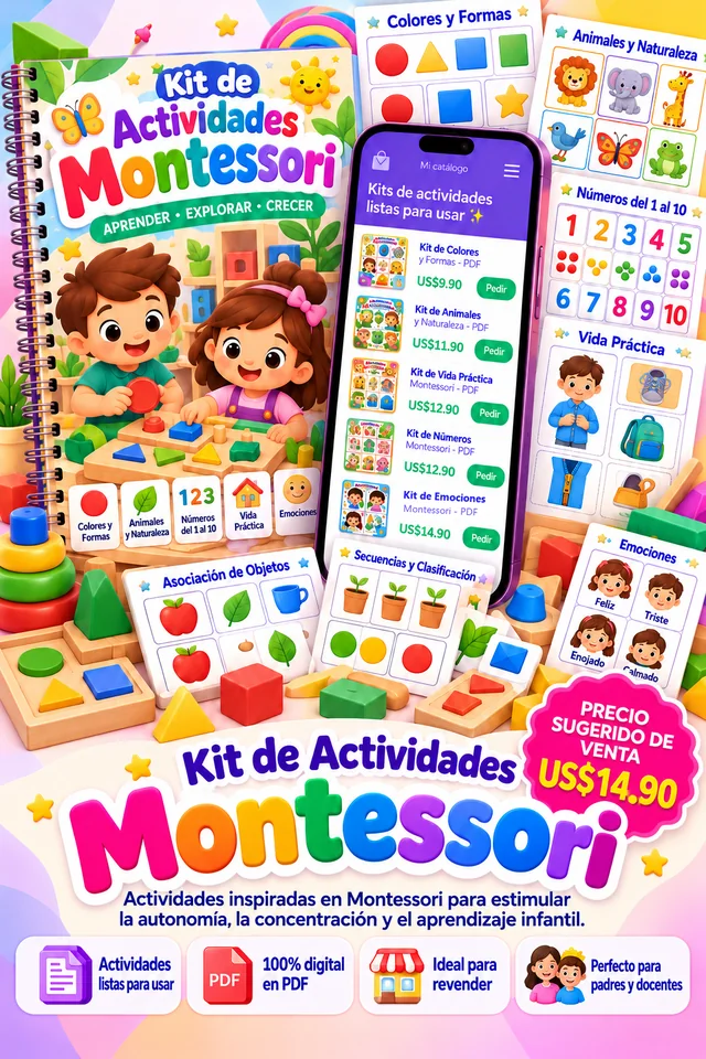 Kit de Actividades Montessori
