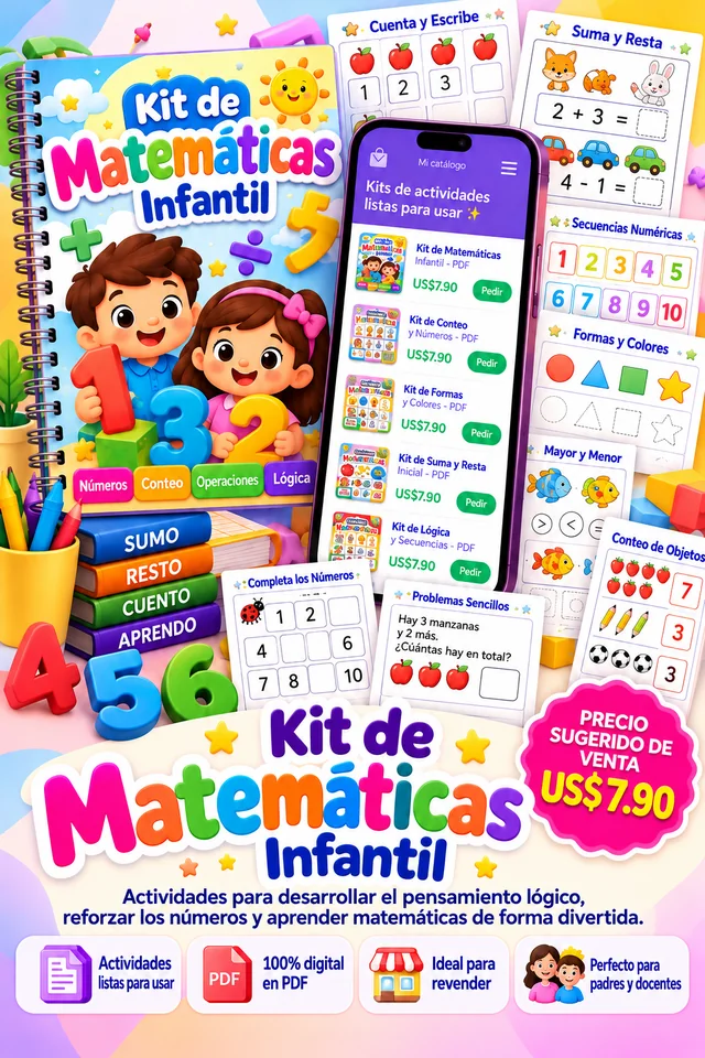 Kit de Matemáticas Infantil